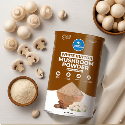 Moonlight Premium – Chocolate Flavoured White Button Mushroom Powder Can