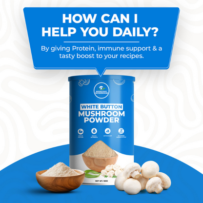 Moonlight Premium – White Button Mushroom Powder Can