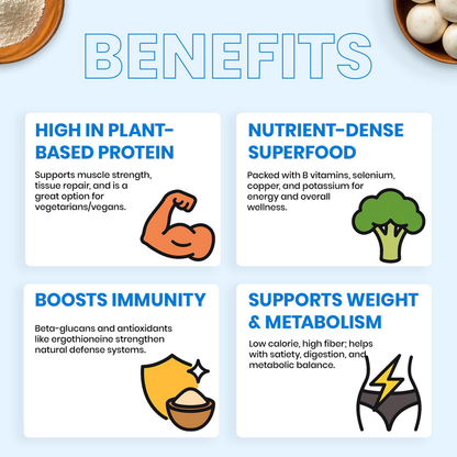 Moonlight Mushroom – White Button Mushroom Powder